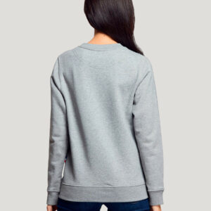 Sweat col rond en coton bio fabriqué en France Voltaire – vue 3