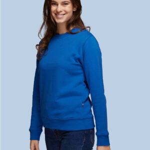 Sweat col rond en coton bio fabriqué en France Voltaire – vue 5