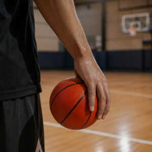 Ballon de basket personnalisé – vue 4
