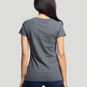 Tee-shirt femme en coton bio fabriqué en France Weil – vue 3
