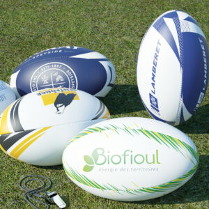Ballon de rugby personnalisé Replica et Match – vue 4