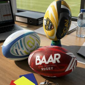 Ballon de rugby personnalisé Replica et Match – vue 3