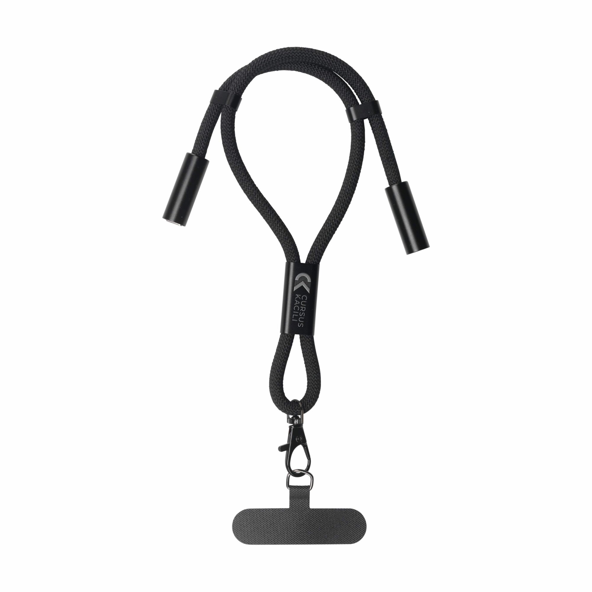Wrist Lanyard 2-in-1 GRS RPET Load & Sync USB Câble Wrist Lanyard 2-in-1 GRS RPET Load & Sync USB Câble