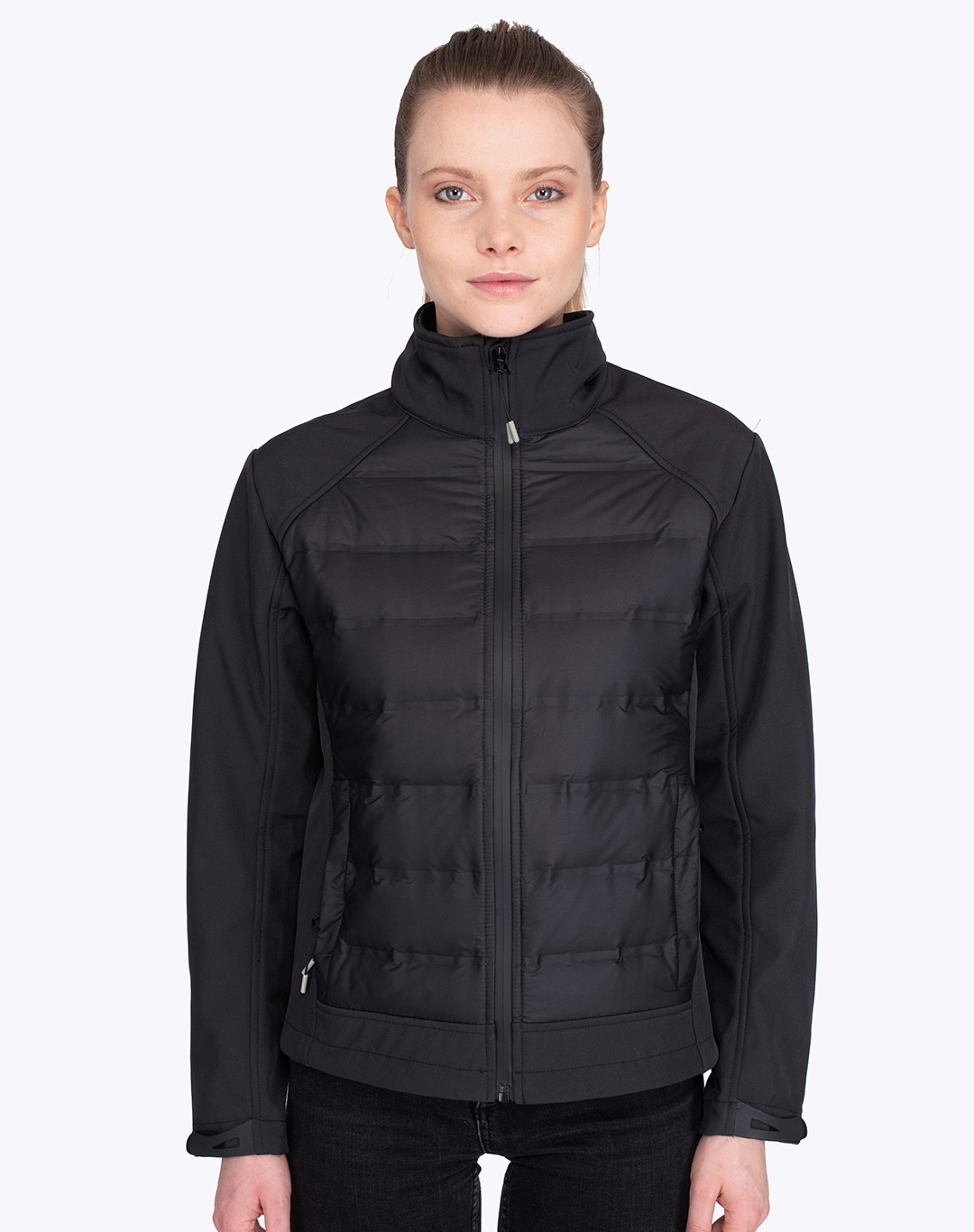 Blouson hybride softshell et doudoune femme Xena Blouson hybride softshell et doudoune femme Xena – vue 5